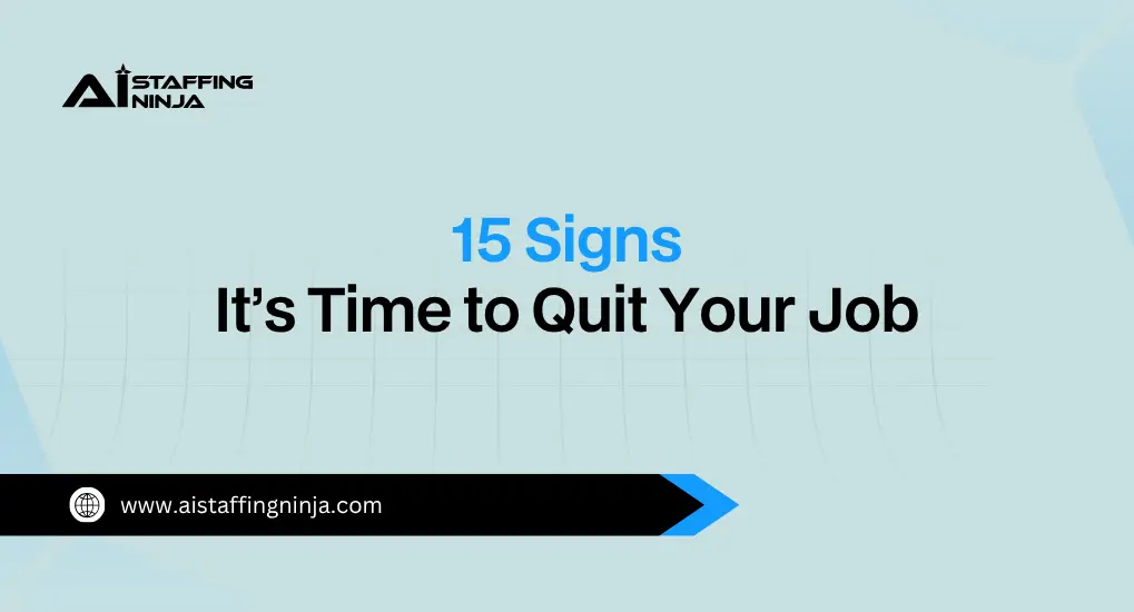 15 Signs It's Time to Quit Your Job